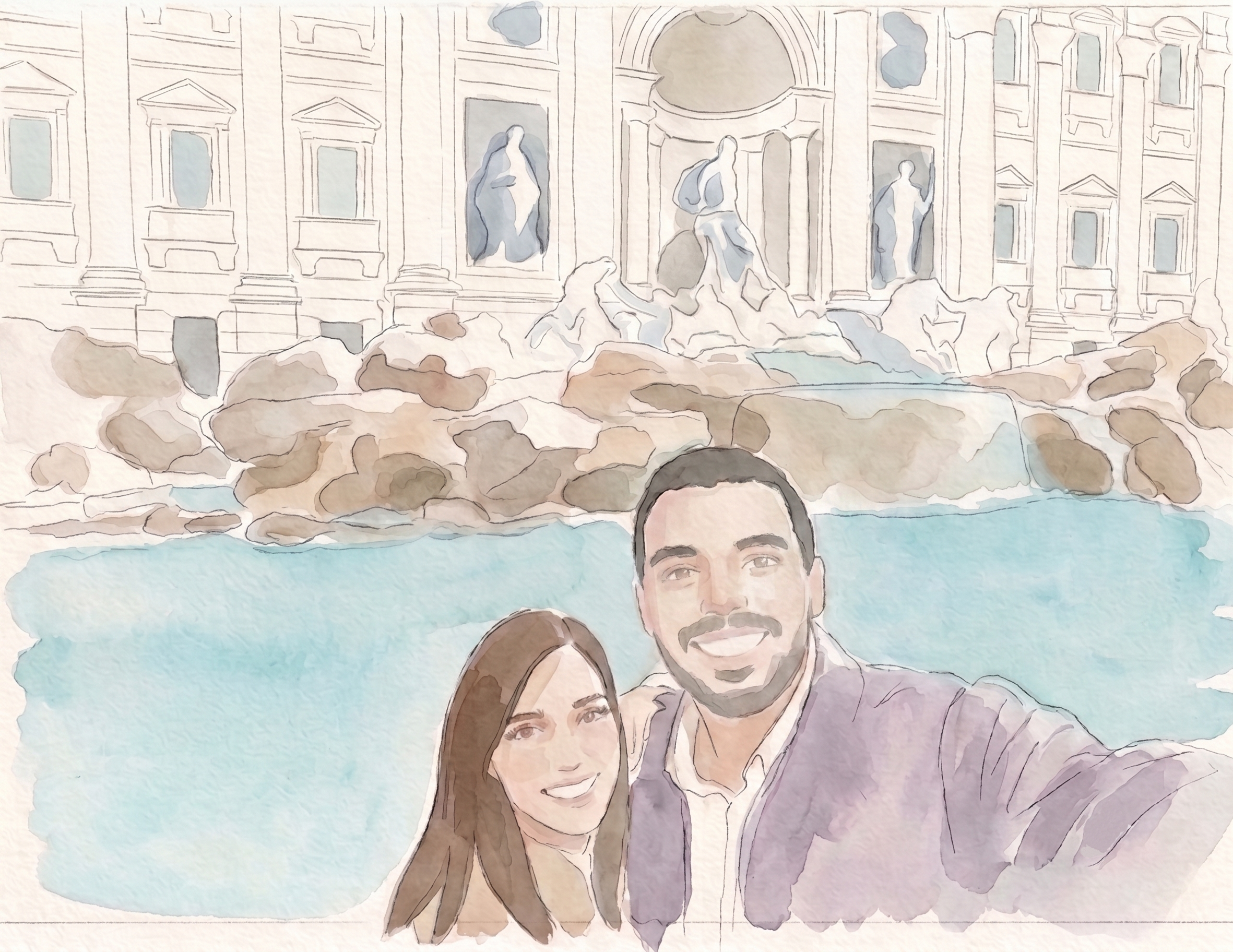 Ilustración Boda